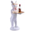 Cool Dog Showpiece with Plate for Home Dcor Item | Kitchen,Bedroom,Office,Dinning Table Decorative Item - Image 3