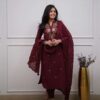 Bloom in Style ? XXL Cotton Dress with Delicate Embroidery & Print(XXL) - Image 6