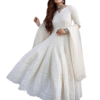 Straight Fit Cotton Kurta & Palazzo Combo with Dupatta ? Women?s Ethnic Wear(XL)
