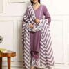 Fresh & Floral ? XXL Cotton Dress with Stunning Embroidery & Prints(XXL) - Image 4