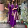 Comfort Meets Elegance ? Printex & Embroidered Cotton Dress (M) - Image 2