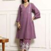 Fresh & Floral ? XXL Cotton Dress with Stunning Embroidery & Prints(XXL) - Image 3