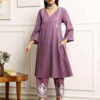 Fresh & Floral ? XXL Cotton Dress with Stunning Embroidery & Prints(XXL) - Image 6