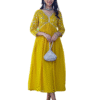 Cotton Printed Kurta with Coordinated Palazzo and Dupatta for Women(XXL)