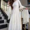 Straight Fit Cotton Kurta & Palazzo Combo with Dupatta ? Women?s Ethnic Wear(XL) - Image 5
