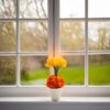 Artificial Plants with Pot Showcase Decoration Plants Flowers | Fake Plant | Artificial Plants for Home Decor Office Gifting Plants Decorative Potted Plants (Pack Of 2) (RV-AP10) - Image 3